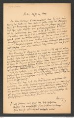 k.k. naturhistorisches Hofmuseum, Intendanzakten 1885-1896 (Hauer), Aktenzahl Z.739.a/1890, Seite 1